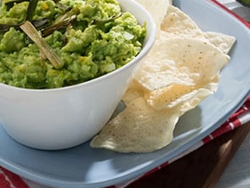 Sour Orange Honey Habanero Caramelized Scallion Guacamole