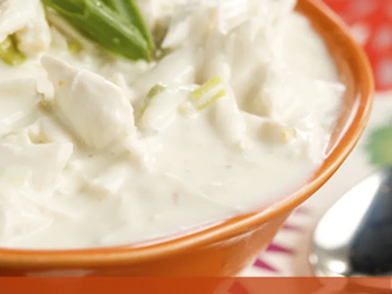 Creamy Crab Soup with Sherry and Lemon Pepper