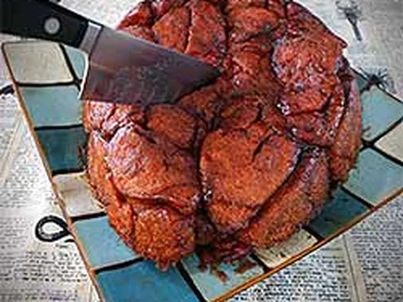 Spiced Beet Monkey Bread with Cinnamon Sugar Coating