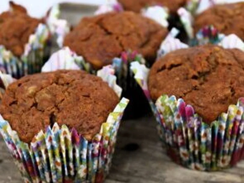 Gluten-Free Banana Muffins with Walnuts