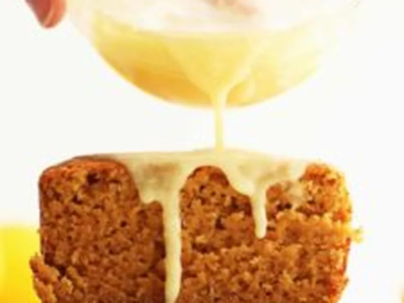 Easy Gluten Free Lemon Almond Bread with Lemon Glaze