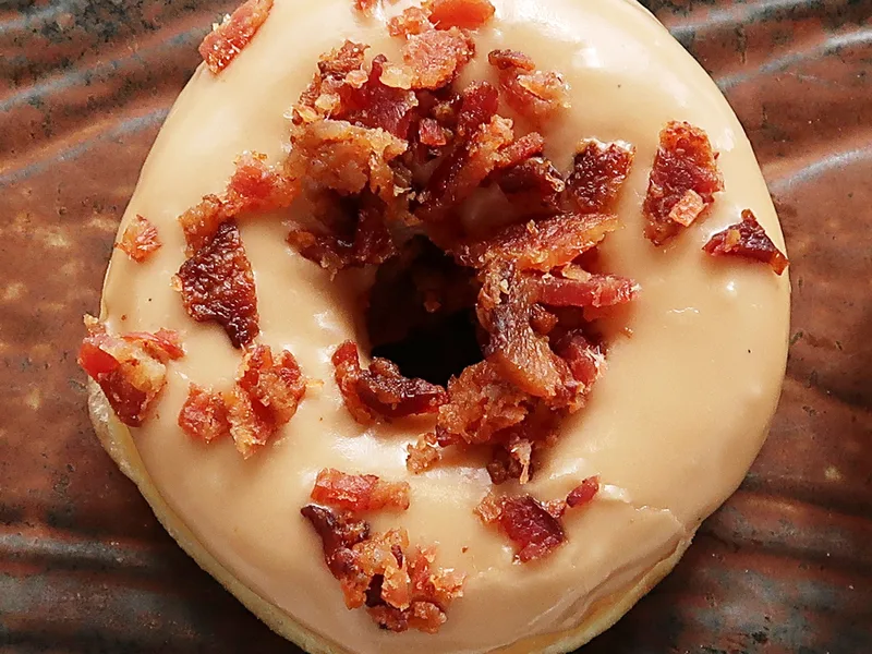 Baked Whole Wheat Maple Bacon Doughnuts Weight Watchers