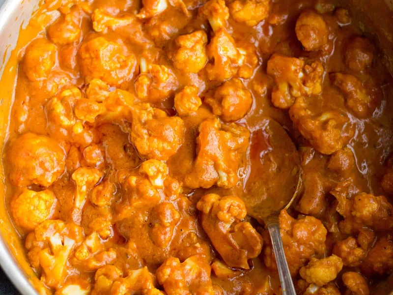 Vegan Keto Butter Cauliflower with Coconut Milk