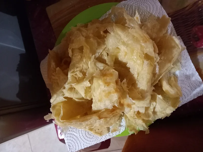 Buss Up Shut Paratha Roti with Ghee