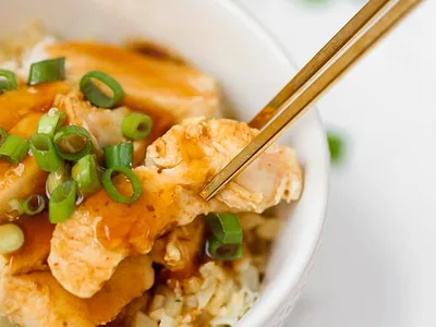 Slow Cooker Teriyaki Chicken, Paleo & Whole30