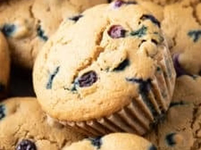 Easy Gluten-Free Blueberry Oat Flour Muffins