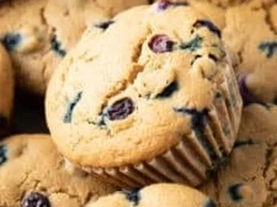 Easy Gluten-Free Blueberry Oat Flour Muffins
