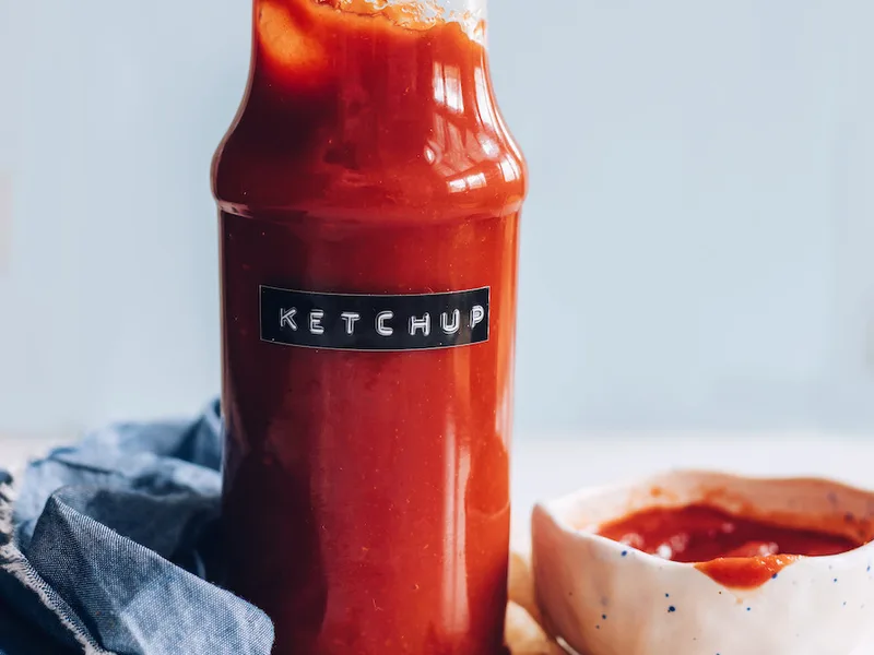 Easy Homemade Ketchup with Maple Syrup