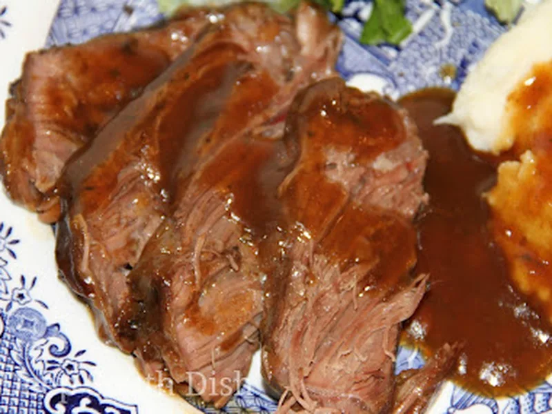 Slow Cooker Mississippi Roast with Pepperoncini