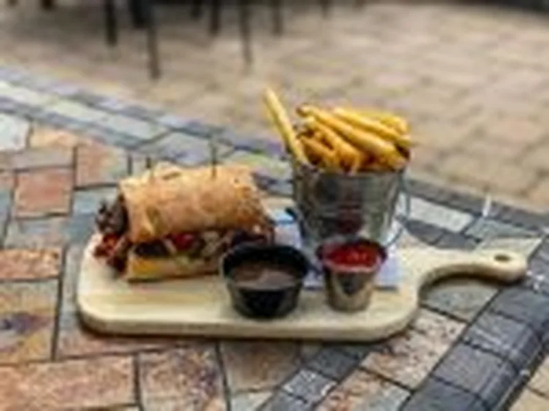 Bison Philly Cheesesteak with Provolone