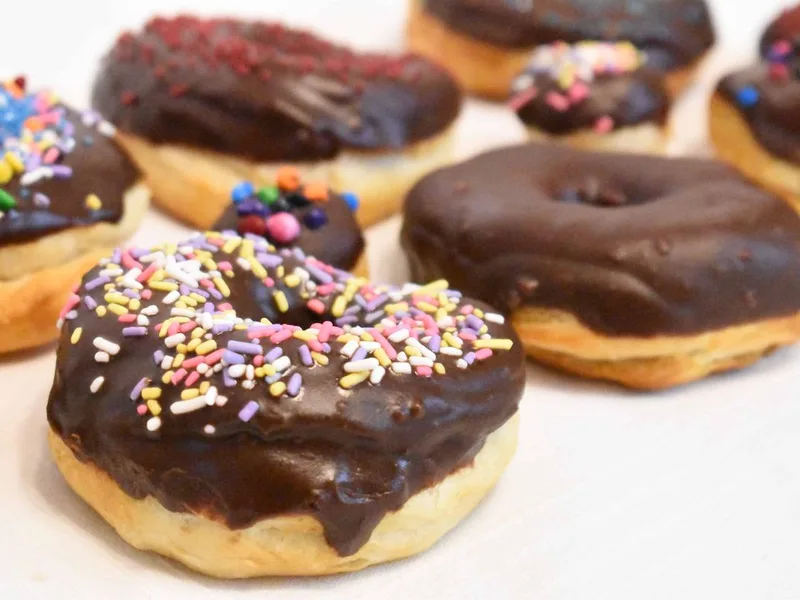 Baked Chocolate Frosted Donuts with Rich Cocoa Glaze