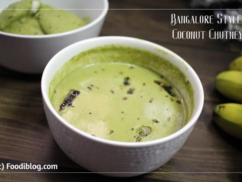 Bangalore Hotel Style Coconut Chutney