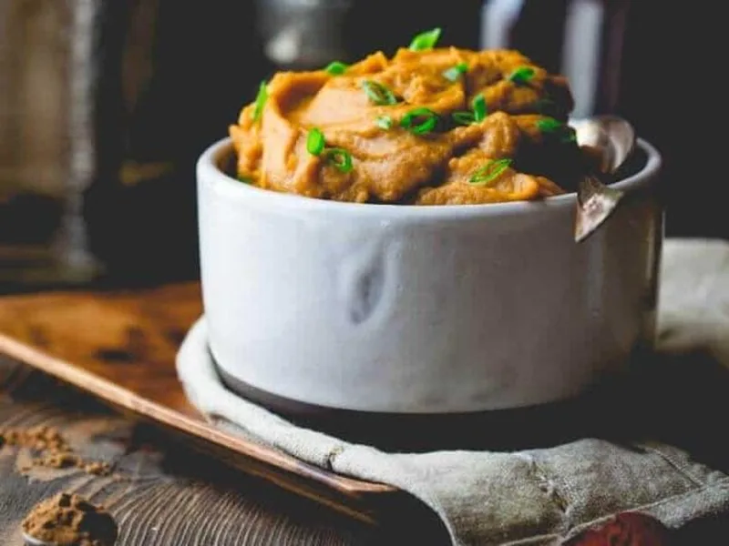 Creamy Chinese 5-Spice Mashed Sweet Potatoes with Orange