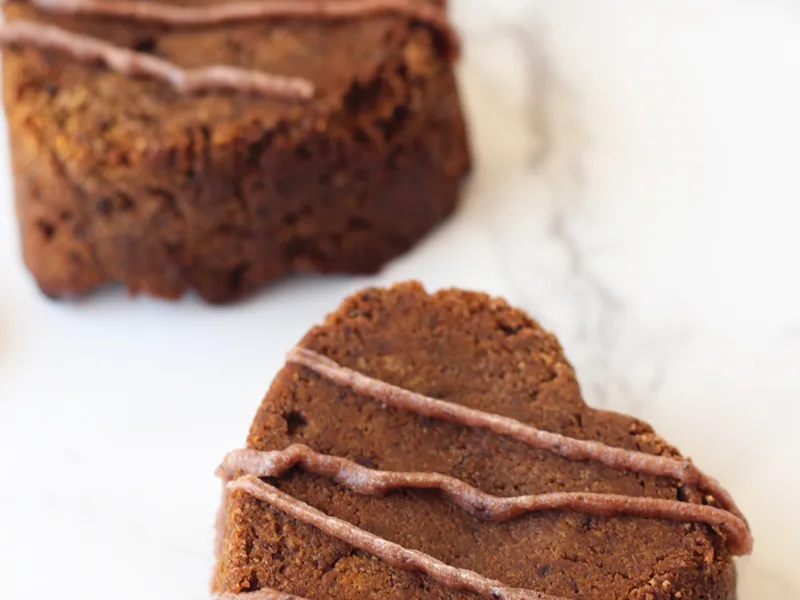 AIP Coconut Flour Carob Brownies with Gelatin Egg