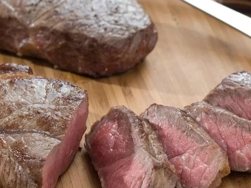 Pan-Seared Boneless Strip Steaks, High Heat