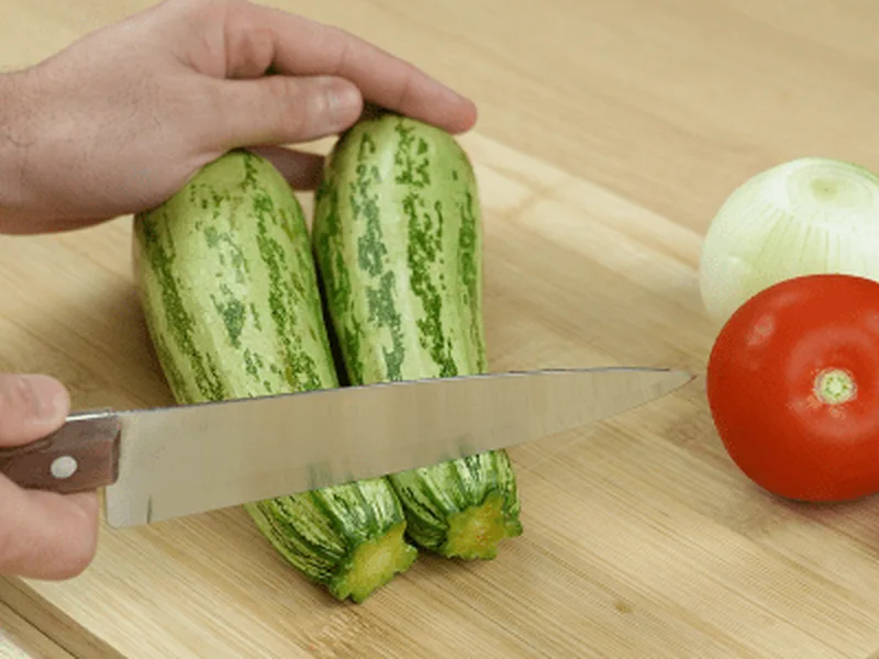 Quick Braised Zucchini with Tomato and Carrot