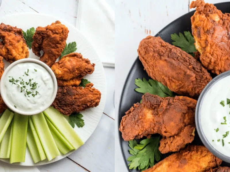 Keto Whey Protein Crispy Fried Chicken Wings