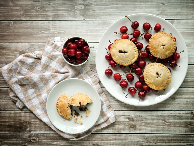 Cherry Brisket Hand Pies with Wine-Braised Beef and Sweet Cherry Jelly