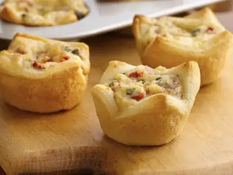 Mamma Mia Italian Ravioli Bites with Ricotta and Salami