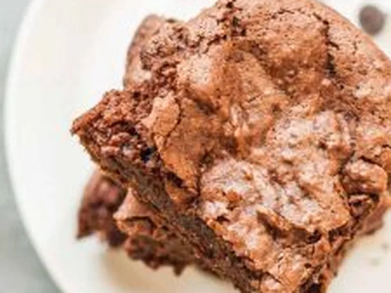 Fudgy Vegan Brownies with Walnuts