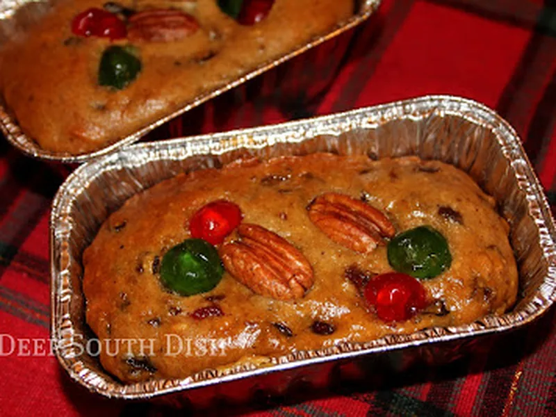 Sylvia's Mini Fruitcakes with Candied Fruit