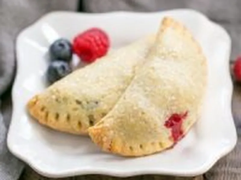 Rustic Berry Turnovers with Flaky Butter Pastry
