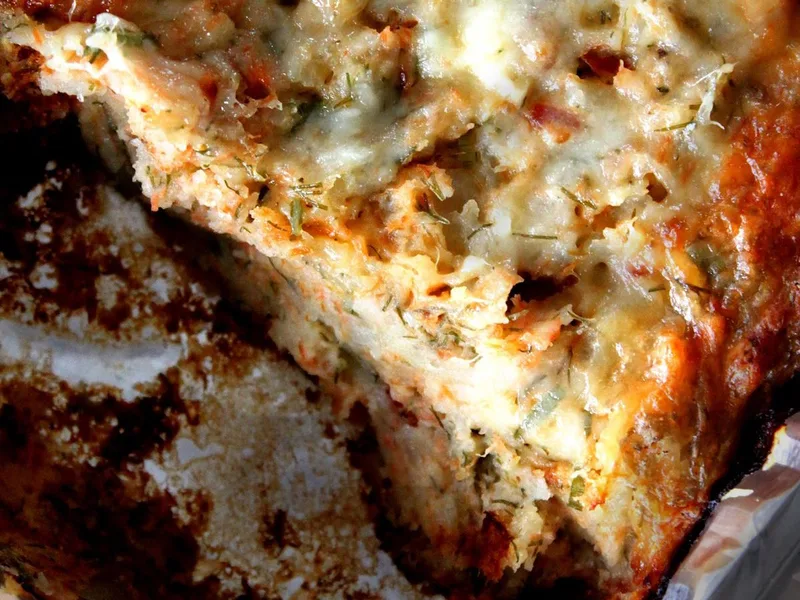 Twice Baked Smoked Salmon Gruyere Mashed Potatoes