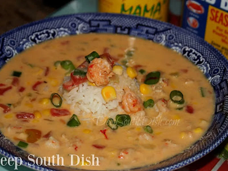 Shortcut Crawfish Corn Bisque Recipe