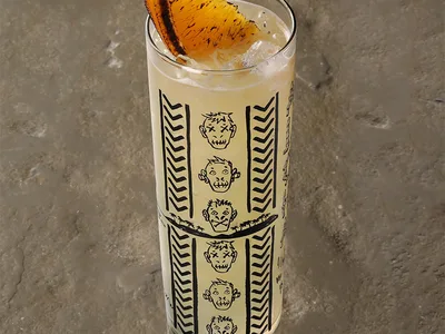 Tequila Pineapple Cocktail with Orgeat