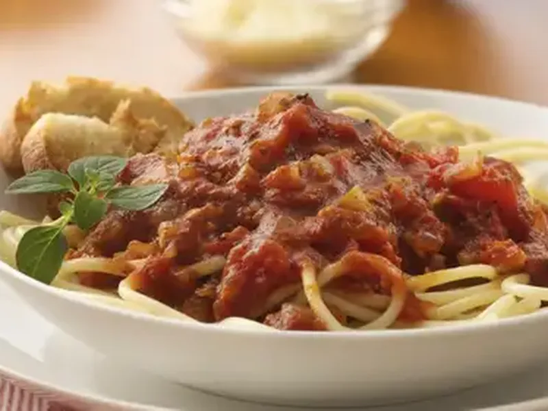 Classic Spaghetti with Homemade Marinara Sauce