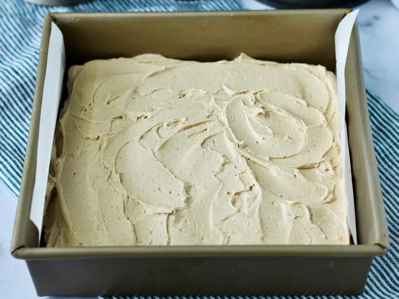 Easy Peanut Butter Snack Cake with Honey Frosting