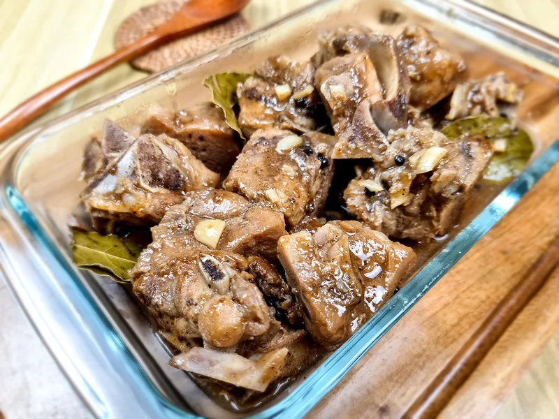 Paksiw na Pork Ribs: Filipino Braised Pork