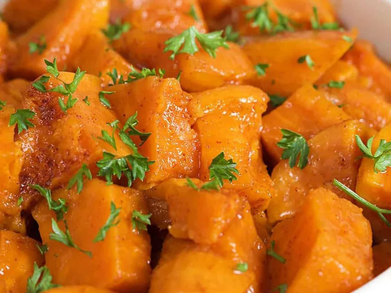 Easy Candied Yams with Brown Sugar and Cinnamon