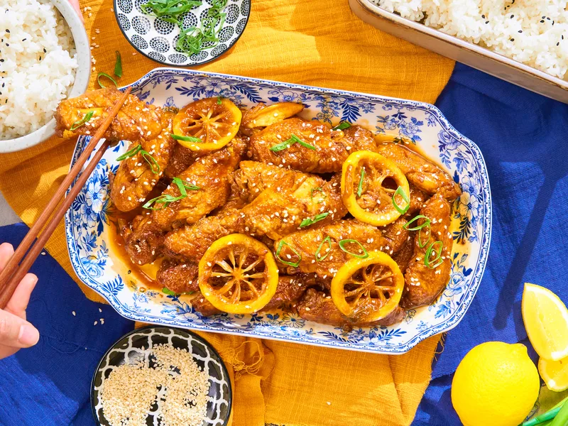 Coca-Cola Chicken Wings with Soy Glaze