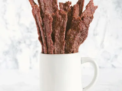 Ground Beef Jerky with Persian Spices and Sumac