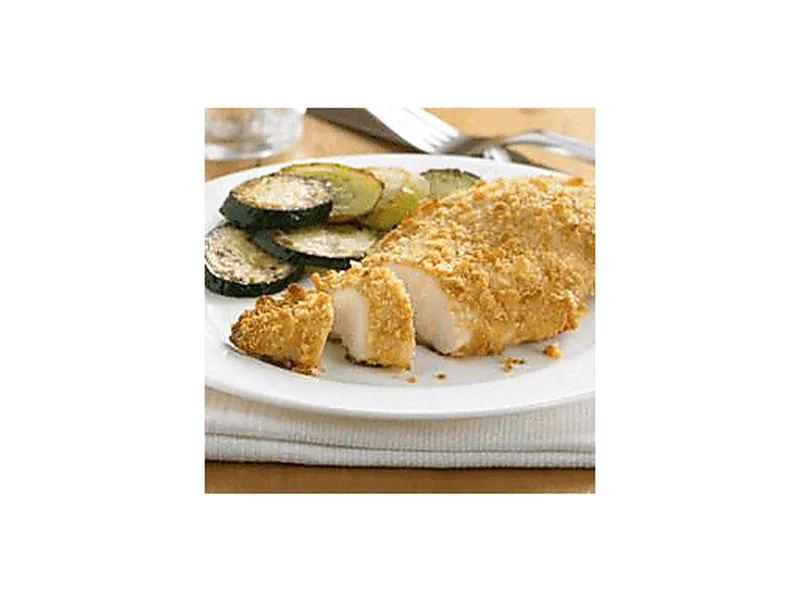 Baked Fried Chicken with Cracker Crust