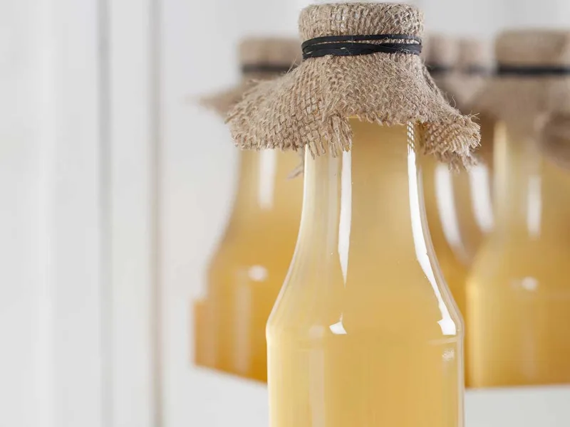 Homemade Horseradish Syrup with Honey and Lemon