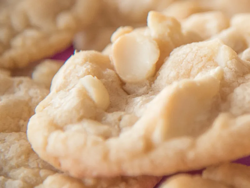 White Chocolate Macadamia Cookies