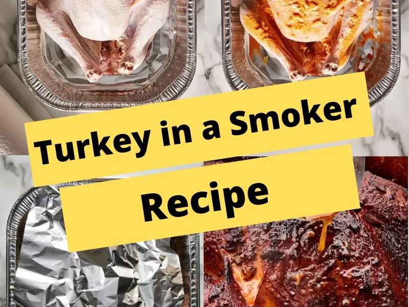 Smoker Turkey with Cola and Hickory Wood