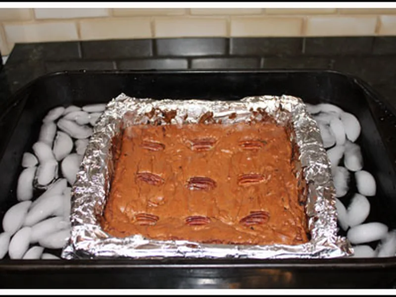 Small Batch Fudgy Chocolate Walnut Brownies
