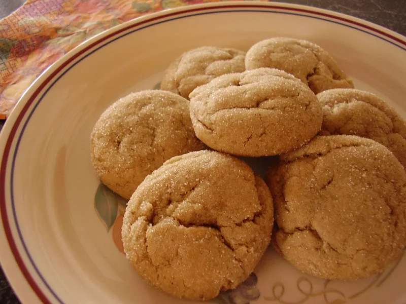 Soft Molasses Spice Cookies with Warm Winter Spices