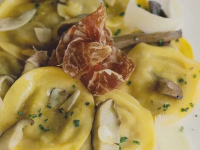 Fresh Boletus Pasta with Seasonal Mushrooms
