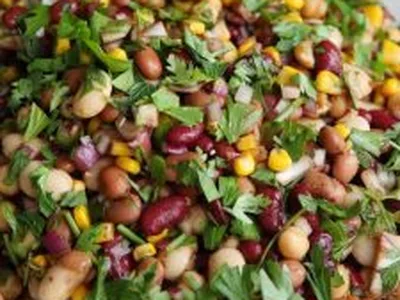 Mary Berry's Three Bean Salad with Fresh Herbs and Dijon Dressing