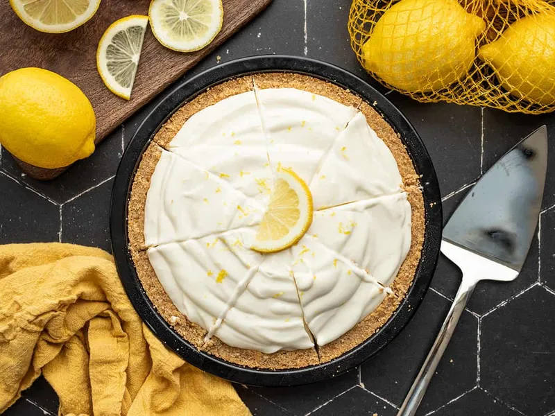Easy No-Bake Lemon Cream Pie with Vanilla Wafer Crust