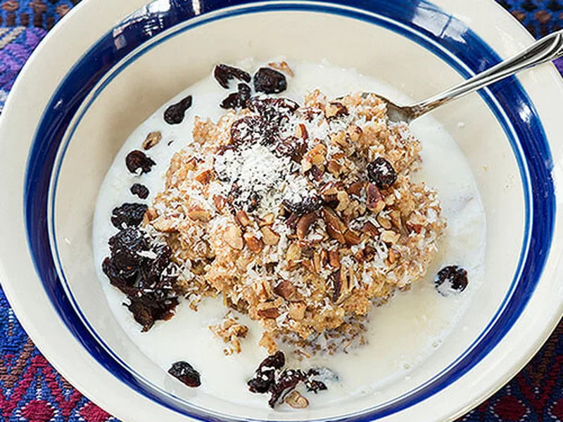 Soaked Multigrain Breakfast Porridge with Ancient Grains