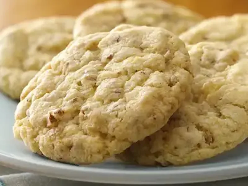 Triple Ginger Lemon Cornmeal Cookies with Crystallized Ginger