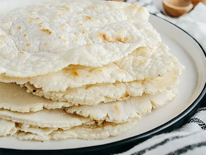 Paleo Cassava Flour Tortillas Cast Iron