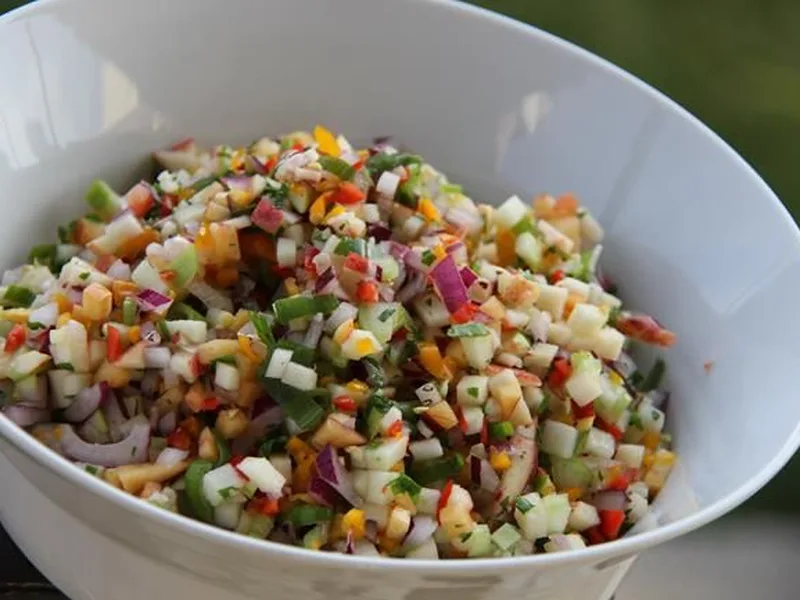 Spicy Guyana Pepper Fruit Condiment with Citrus