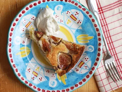 Fig and Almond Cake with Frangipane