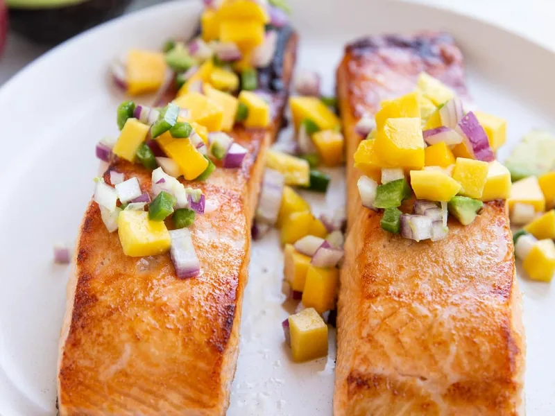 Asian-Inspired Salmon Marinade with Maple and Garlic